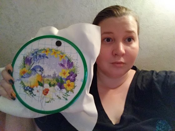 Этап процесса «Птичка- синичка»