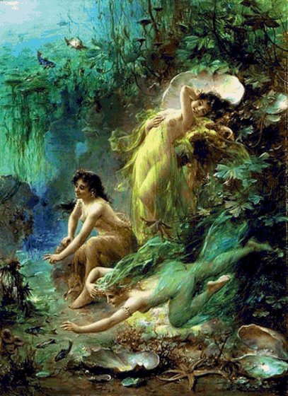 Этап процесса «Hans Zatzka Pearls of the Sea»