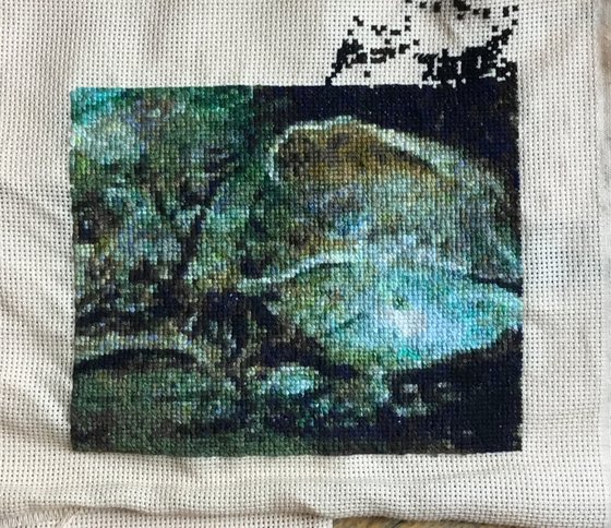 Этап процесса «Hans Zatzka Pearls of the Sea»