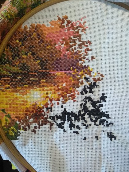 Этап процесса «Вечерний звон от Чудесной иглы»