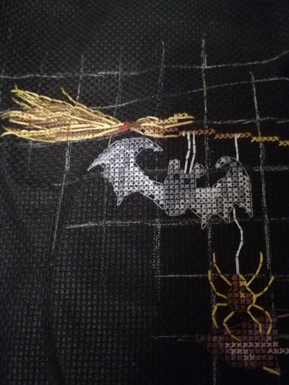 Этап процесса «Чердачная гирлянда»