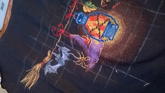 Этап процесса «Чердачная гирлянда»