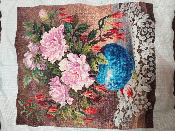 Этап процесса «Букет для моей сестры»