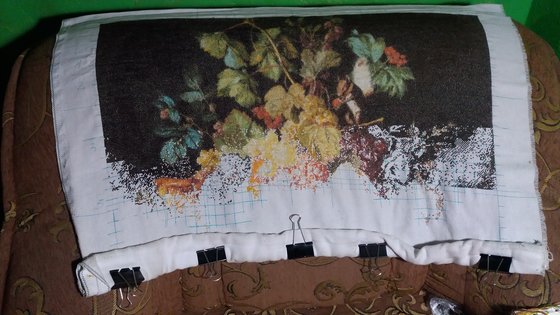 Этап процесса «корзина фруктов с животными»