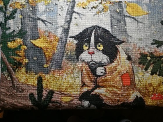 Этап процесса «"Печальный кот"»