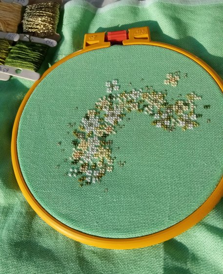 Этап процесса «Веночек»