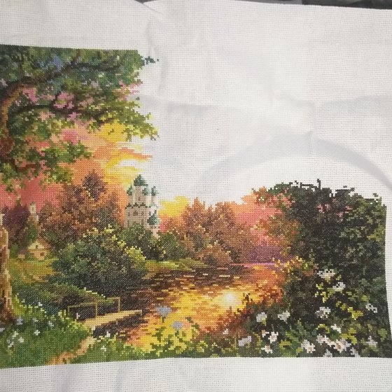 Этап процесса «Вечерний звон от Чудесной иглы»