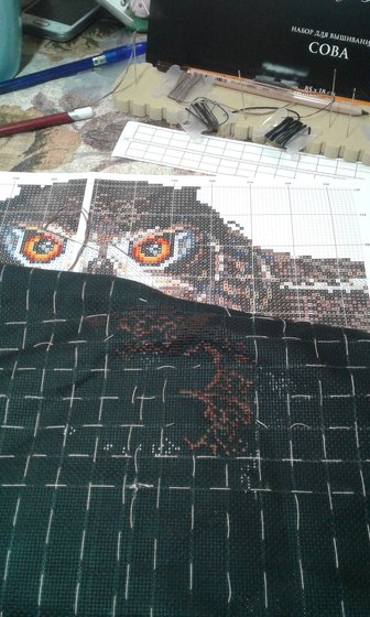 Этап процесса «СОВА от фирмы Сделай своими руками»