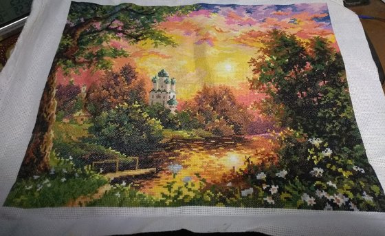 Этап процесса «Вечерний звон от Чудесной иглы»