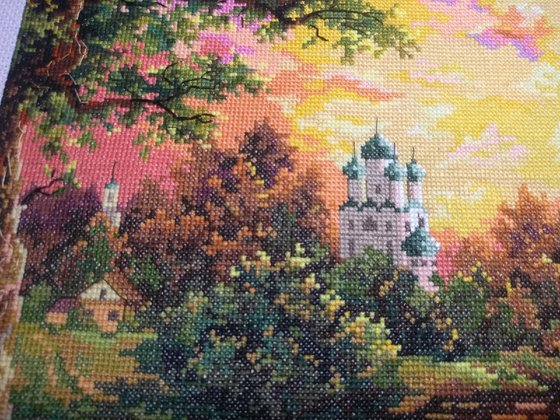 Этап процесса «Вечерний звон от Чудесной иглы»