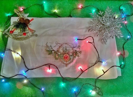 Этап процесса «Сияние севера»