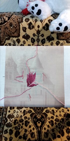 Этап процесса «Магнолия Суланжа»