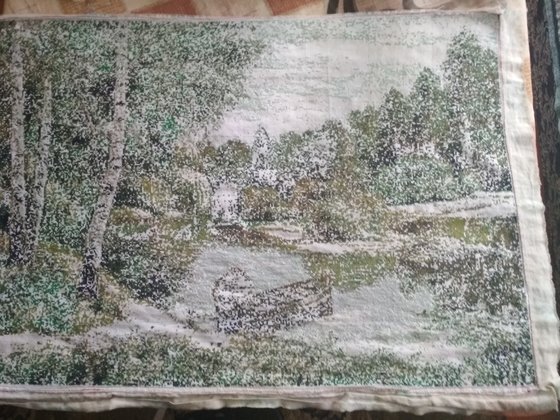 Этап процесса «река в лесу»