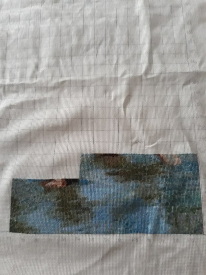 Этап процесса «En la playa 1»