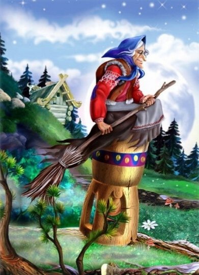 Этап процесса «....там ступа  с бабаю Ягой идёт бредёт сама собой....»