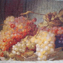 Процесс «Натюрморт с виноградом»