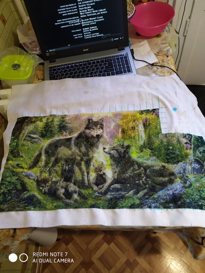 Этап процесса «Волчья семья»