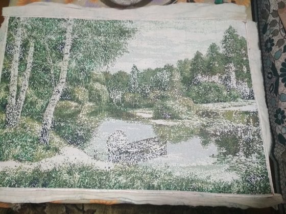 Этап процесса «река в лесу»