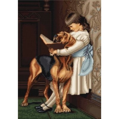 Этап процесса «"Час воспитания" (художник Чарльз Бертон Барбер) от Luca-S»