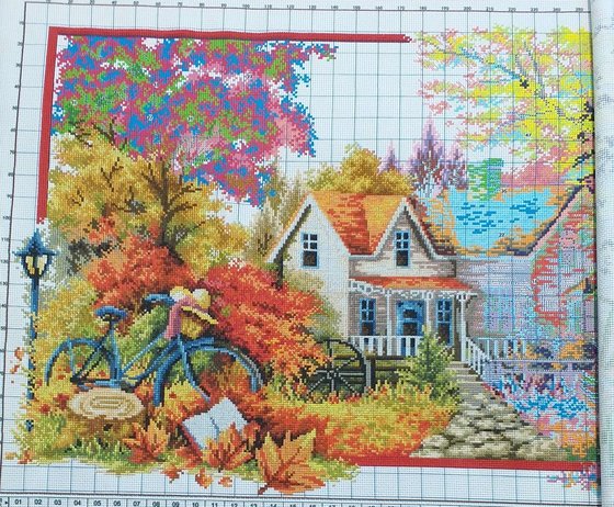 Этап процесса «Осень идет»