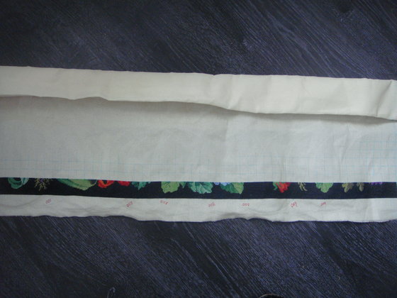 Этап процесса «Цветочный ковер»