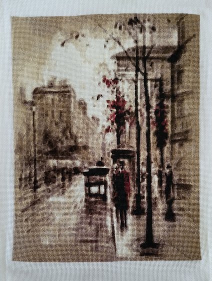 Этап процесса «Городские зарисовки»