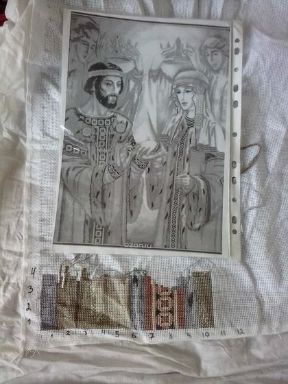 Этап процесса «Петр и Февронья»