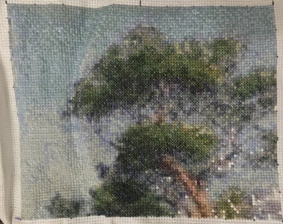 Этап процесса «Горный водопад»