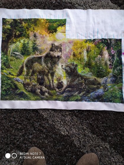 Этап процесса «Волчья семья»