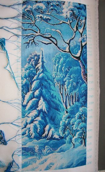 Этап процесса «Зимние сумерки»