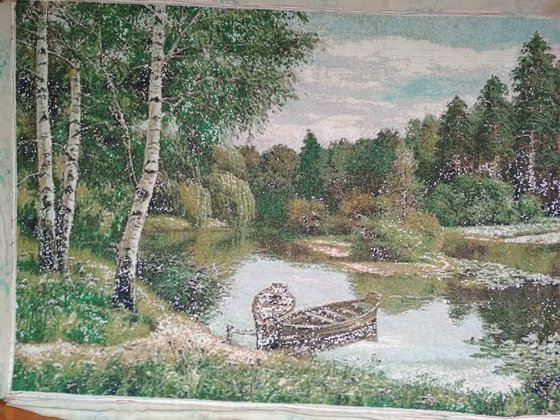 Этап процесса «река в лесу»