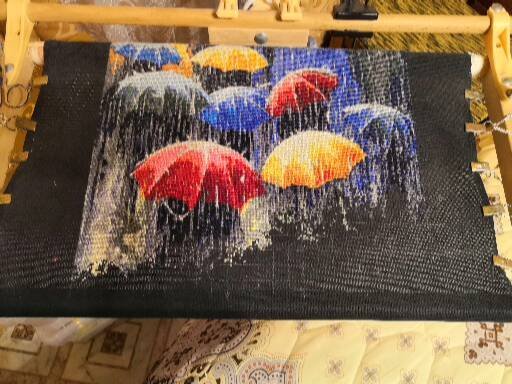 Этап процесса «Дождь в городе»