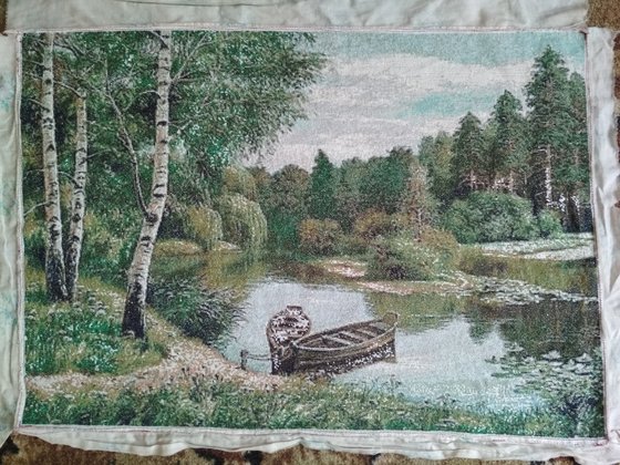 Этап процесса «река в лесу»