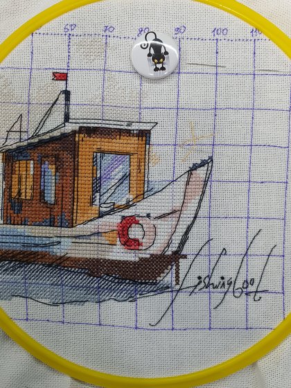 Этап процесса «Рыбацкая лодка»