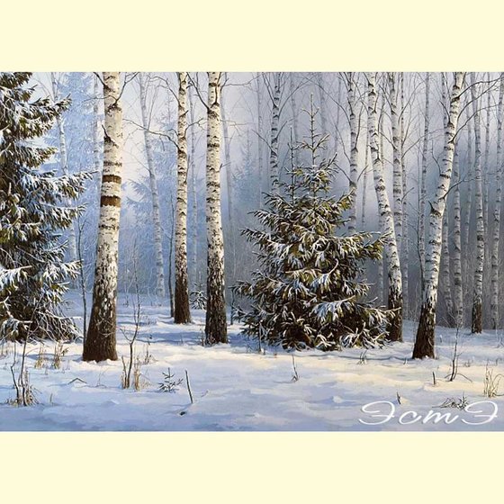 Этап процесса «Эстэ. Елочка»