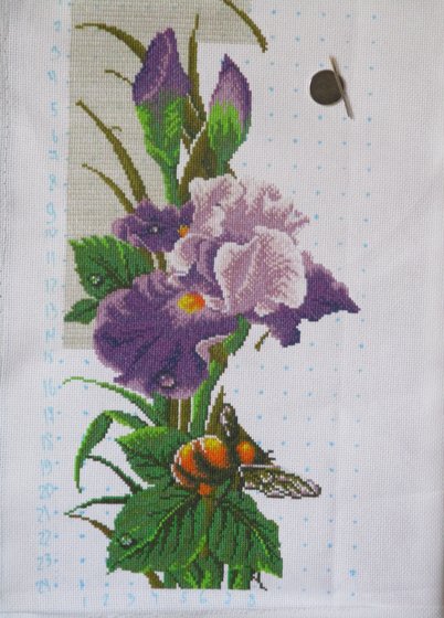 Этап процесса «ирисы»