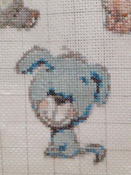 Этап процесса «Подушка детская ( мультяшки)»