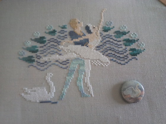 Этап процесса «Сэмплер "Лебединое озеро" от Совиного леса»