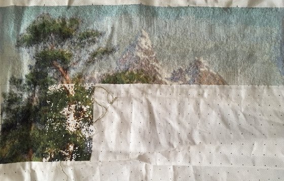 Этап процесса «Горный водопад»