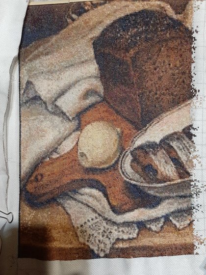 Этап процесса «Мужской натюрморт»