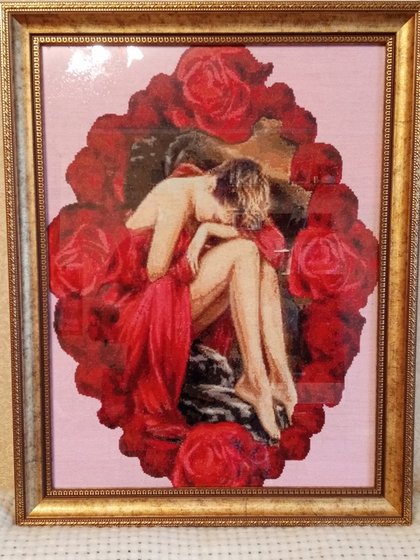 Этап процесса «Красота Роз»