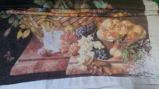 Этап процесса «корзина фруктов с животными»