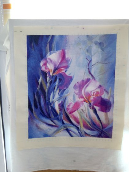 Этап процесса «ночные ирисы-химера»