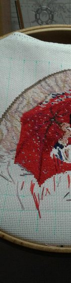 Этап процесса «Прогулка по первому снегу»