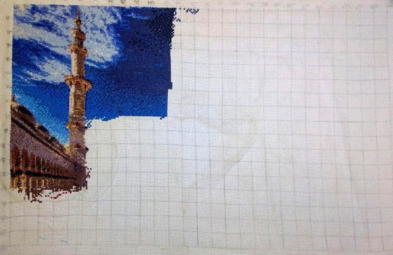 Этап процесса «Мечеть шейха Заїда в Абу Дабі (19.05.2020 - 17.12.2020)»