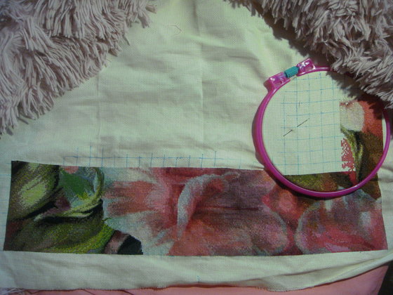 Этап процесса «Розовый какаду»