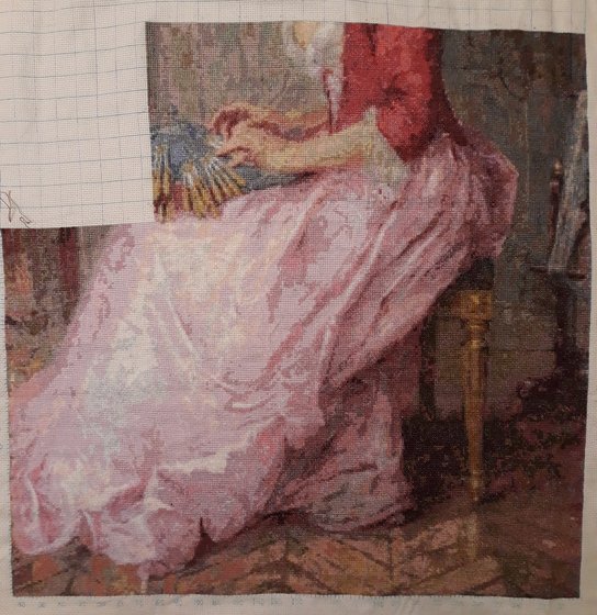 Этап процесса «Bolillo a bolillo.»