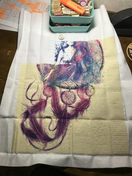 Этап процесса «Ловец снов»