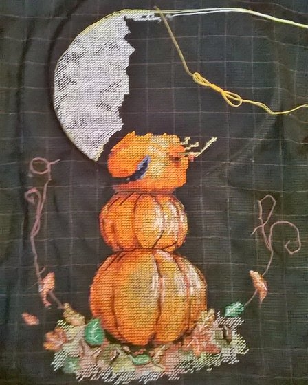 Этап процесса «Повелитель тыкв»