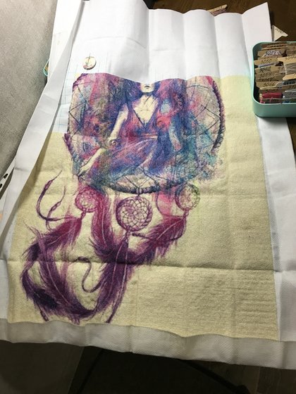 Этап процесса «Ловец снов»